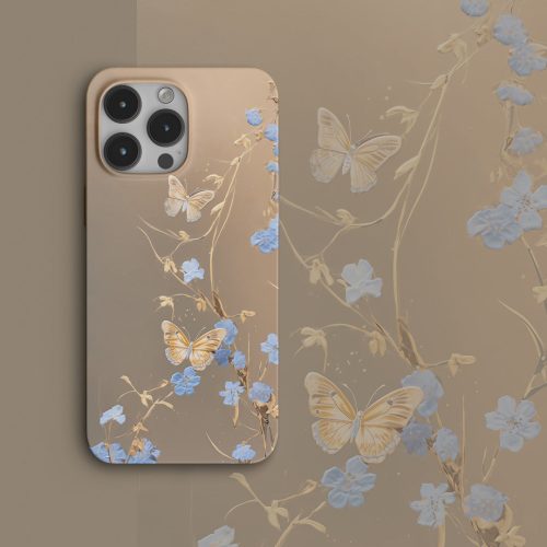 1 Chinoiserie ButterflywithFlowersPrintedPhoneCase