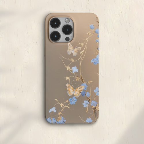 2 Chinoiserie ButterflywithFlowersPrintedPhoneCase