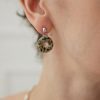 Nature Gemstone Statement Earrings