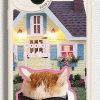 [ Meme Case] Glasses Cat Dog Faux Leather Phone Casephone accessories - Three Fleas