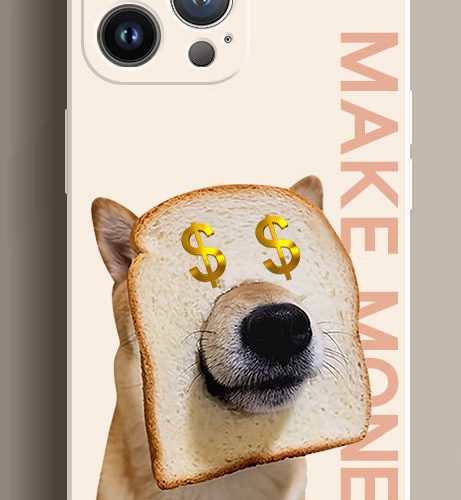 [ Meme Case] Silly Dog Phone Casephone accessories - Three Fleas