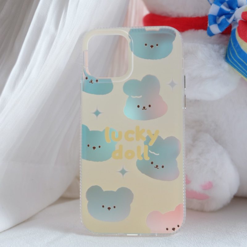 Cute animals laser phone case | phone accessories | Three Fleas