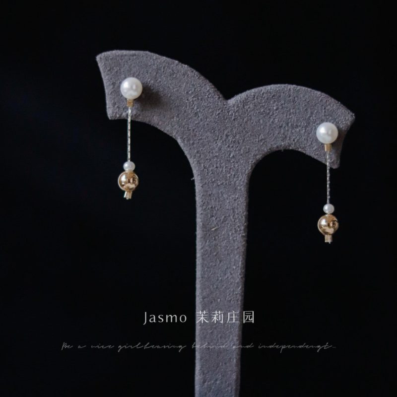 6 6.5mmFreshwaterPearlDangleEarrings7