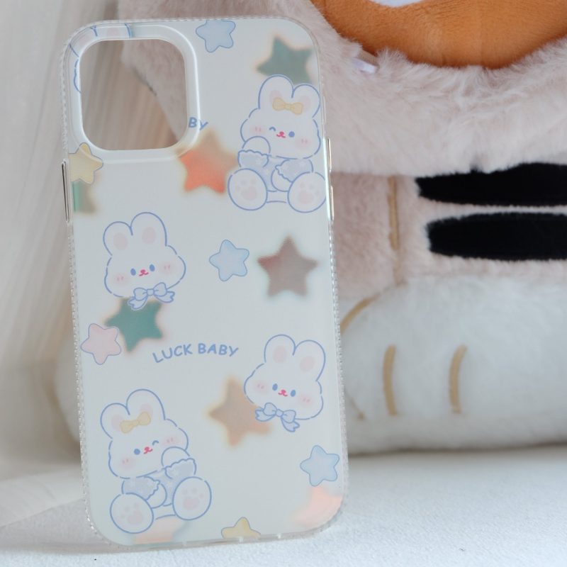 Cute animals laser phone case | phone accessories | Three Fleas