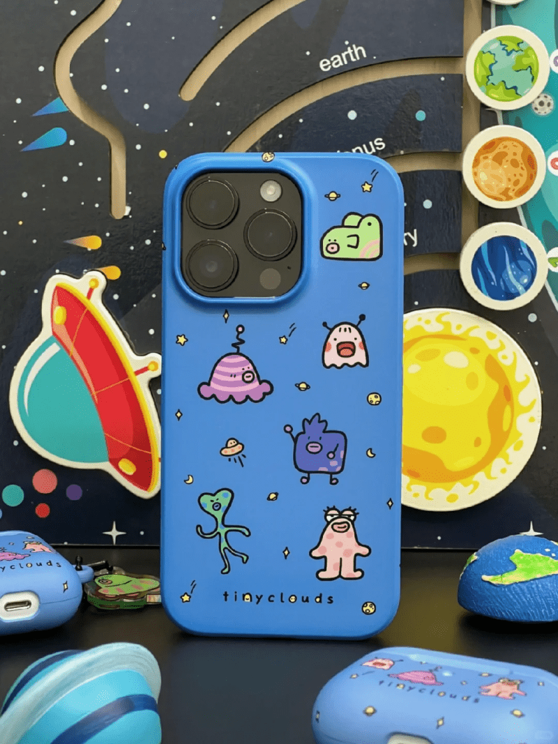 AlienPrintedFunnyPhoneCase3