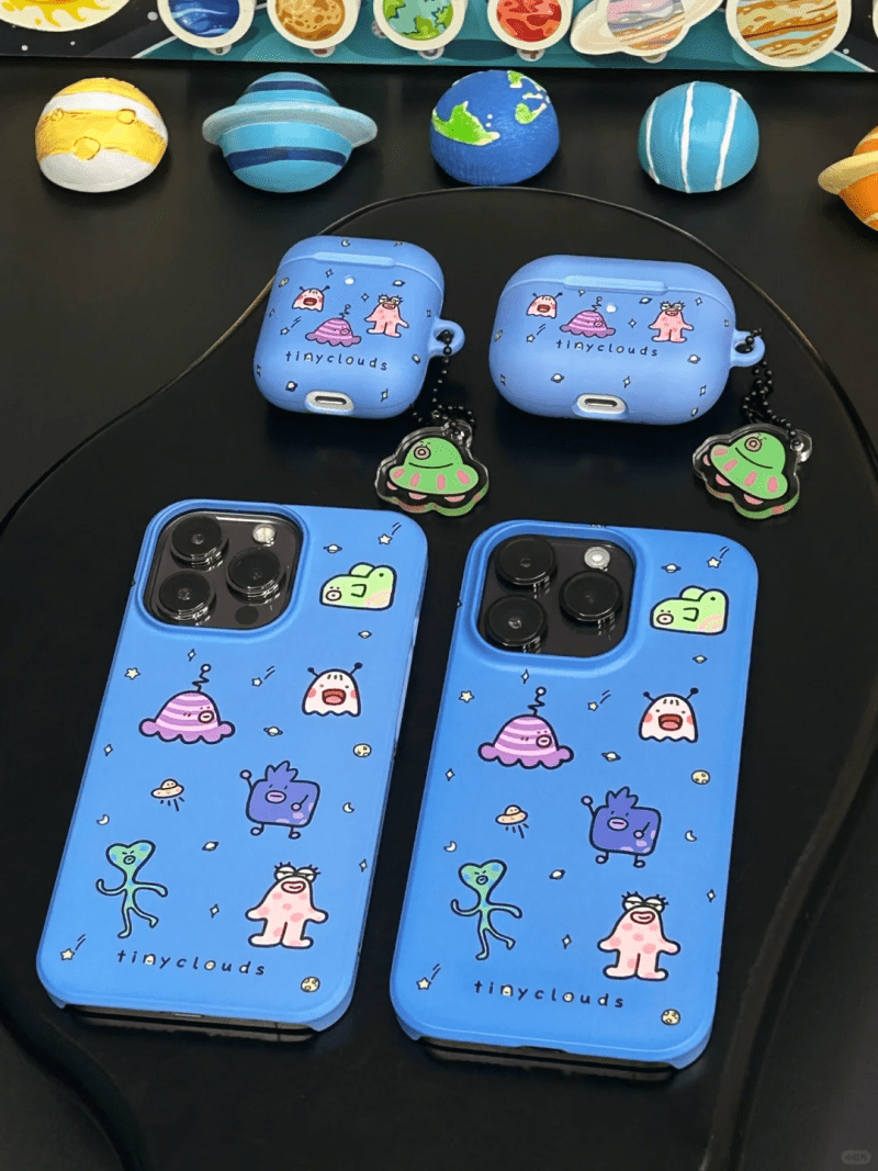 AlienPrintedFunnyPhoneCase5