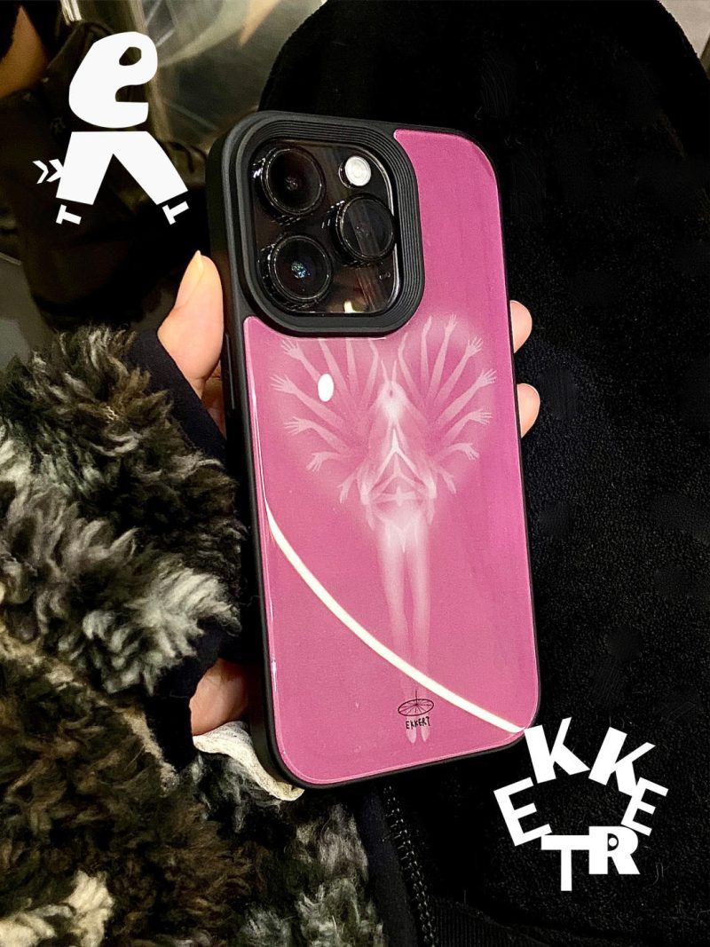 Angel sHeartPrintedPhoneCase1