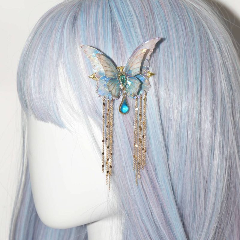 AtlantisButterflyHairClip2