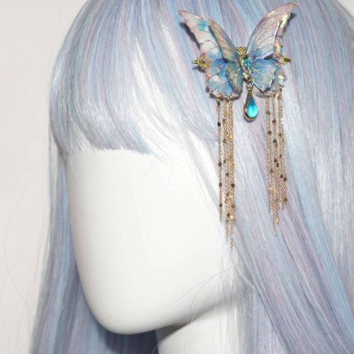 AtlantisButterflyHairClip3