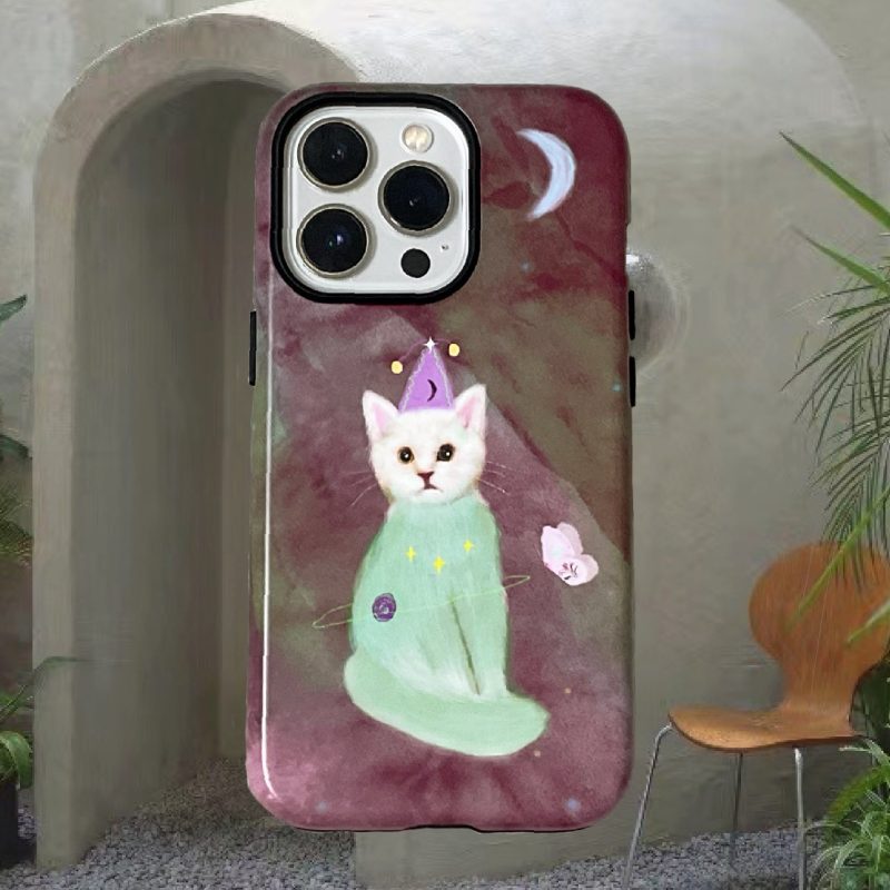 AuroraKittenDoubleLayerPhoneCase1