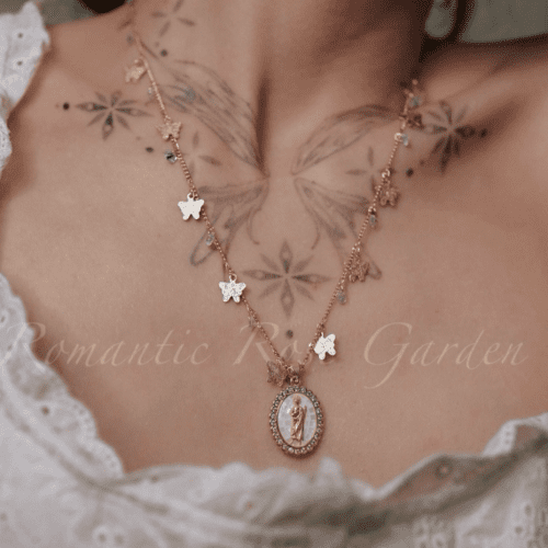 Baroque Lace Bow Choker