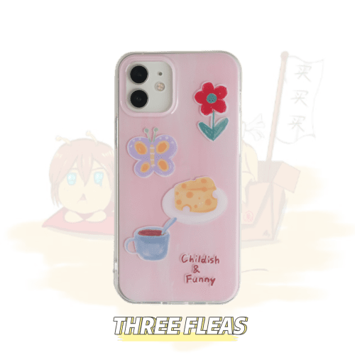 BearButterflyPrintedPhoneCase14