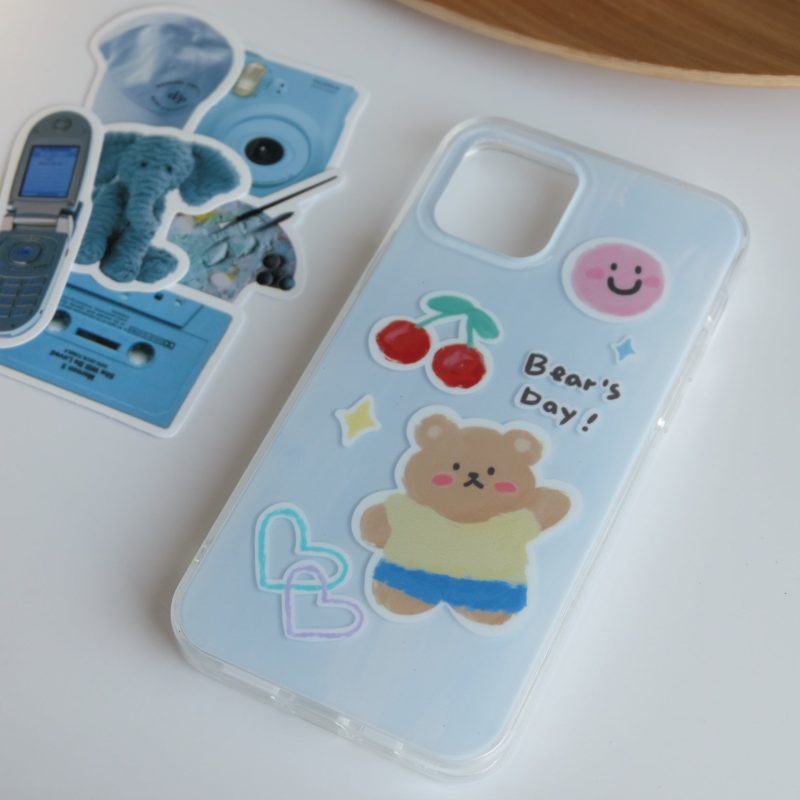 BearButterflyPrintedPhoneCase8