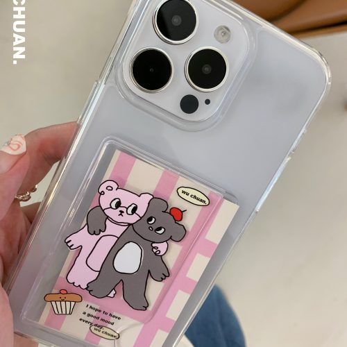 BearKittenPrintedPhoneCasewithCardSlot4