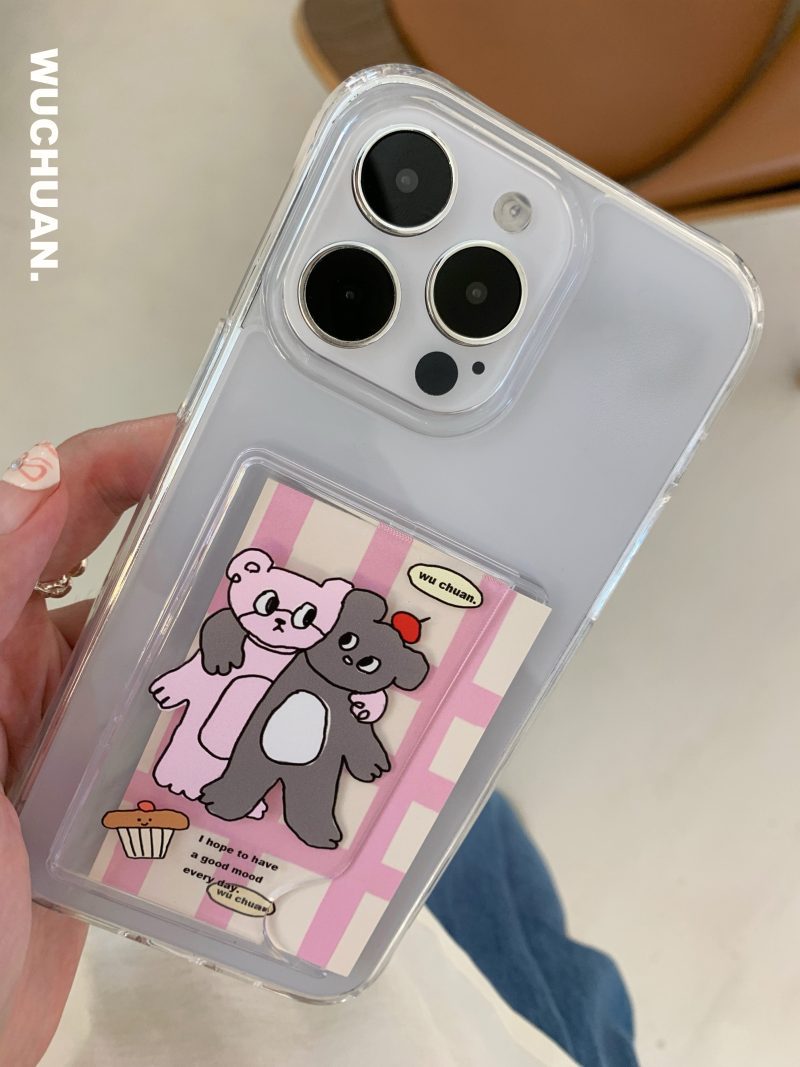 BearKittenPrintedPhoneCasewithCardSlot4