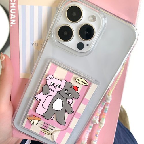 BearKittenPrintedPhoneCasewithCardSlot6