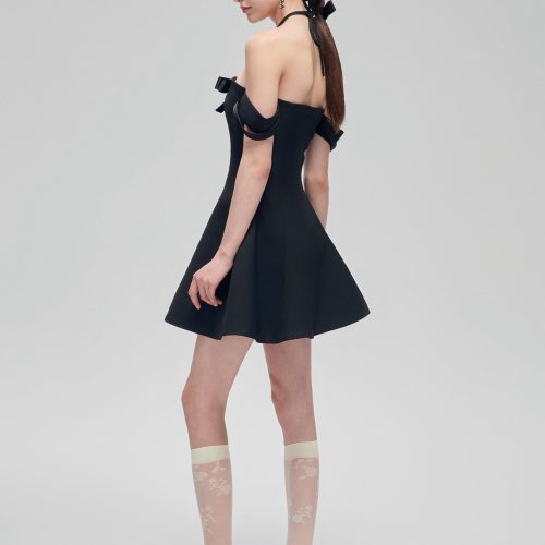 BlackBowMiniDress3