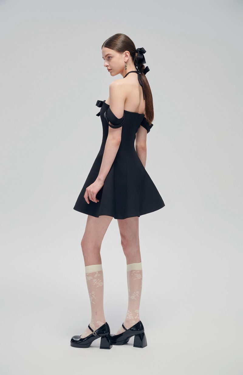 BlackBowMiniDress3