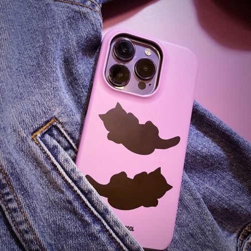 BlackCatPrintedDoubleLayerPhoneCase3