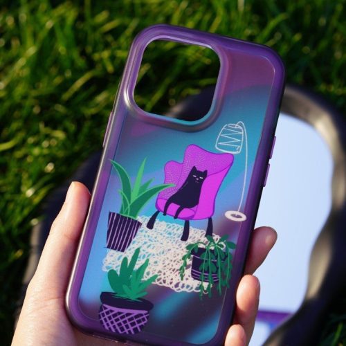 BlackCat sWeekendPrintedPhoneCase5