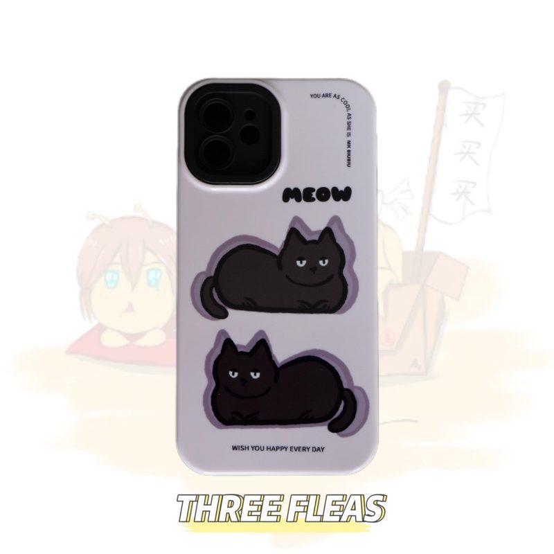 BlackCatandDogPrintedPhoneCase8