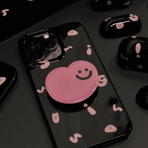 BlackPinkBeanPrintedFunnyPhoneCase4