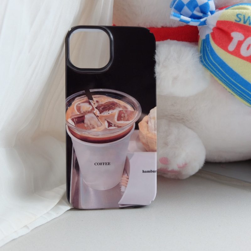 BlackRosesandCafePrintedPhoneCase1