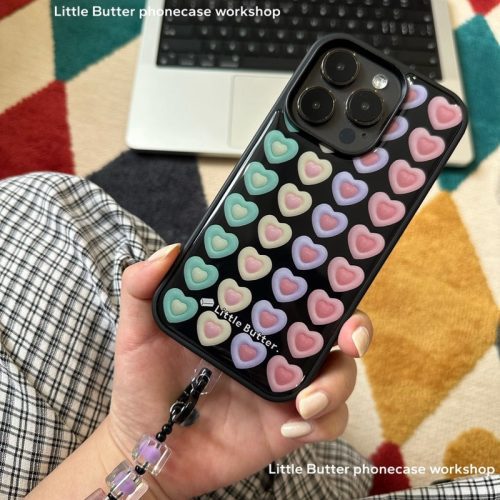 BlackSweetHeartsPrintedPhoneCase10