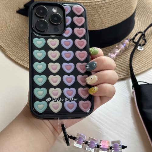 BlackSweetHeartsPrintedPhoneCase11