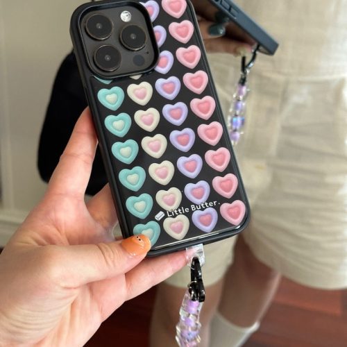 BlackSweetHeartsPrintedPhoneCase14