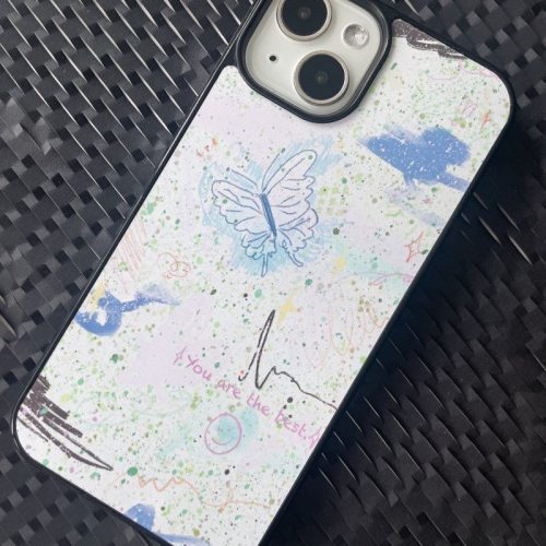 BlueButterflyPrintedPhoneCase8