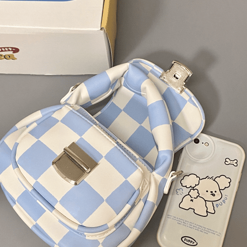 BluePlaidToteCrossbodyBag2