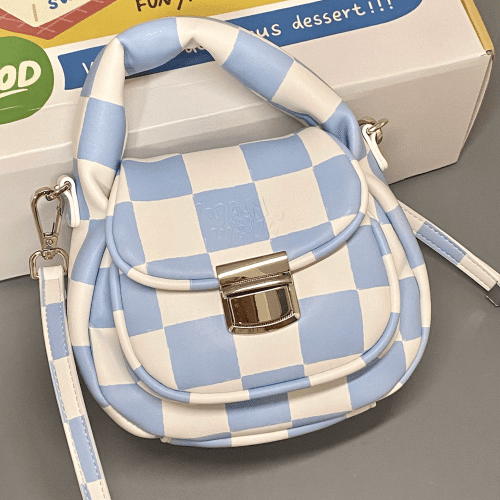 BluePlaidToteCrossbodyBag3