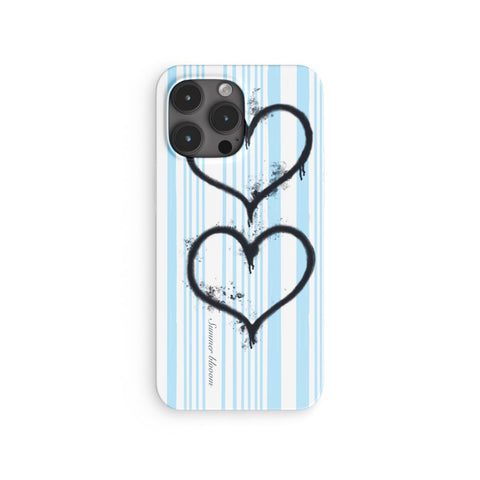 BlueStripeHeartPrintedPhoneCase1 96175fa3 3861 452e 83df