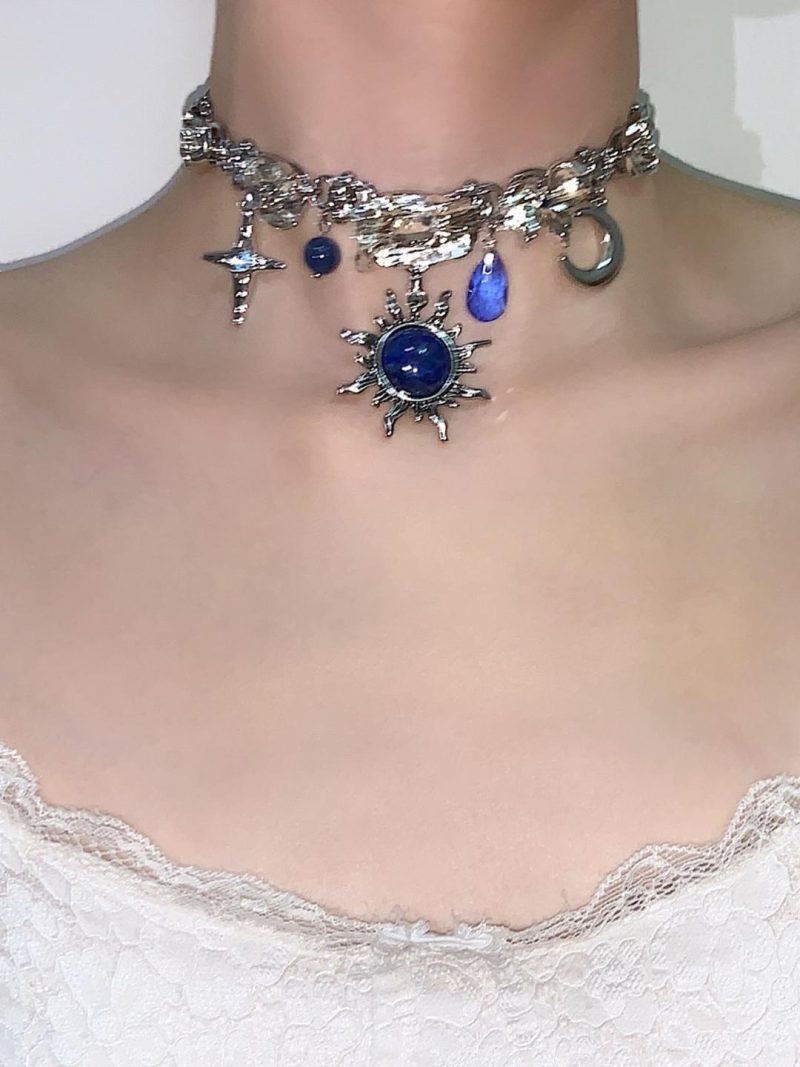 BlueSunPendantStatementChoker2