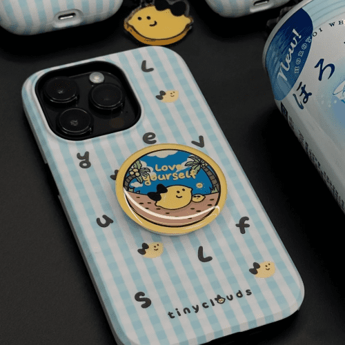 BlueWhitePlaidPrintedPhoneCase4