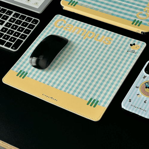 BlueYellowPlaidMousePad5