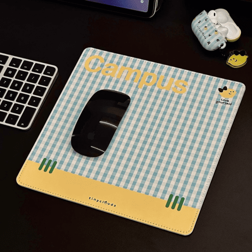 BlueYellowPlaidMousePad9