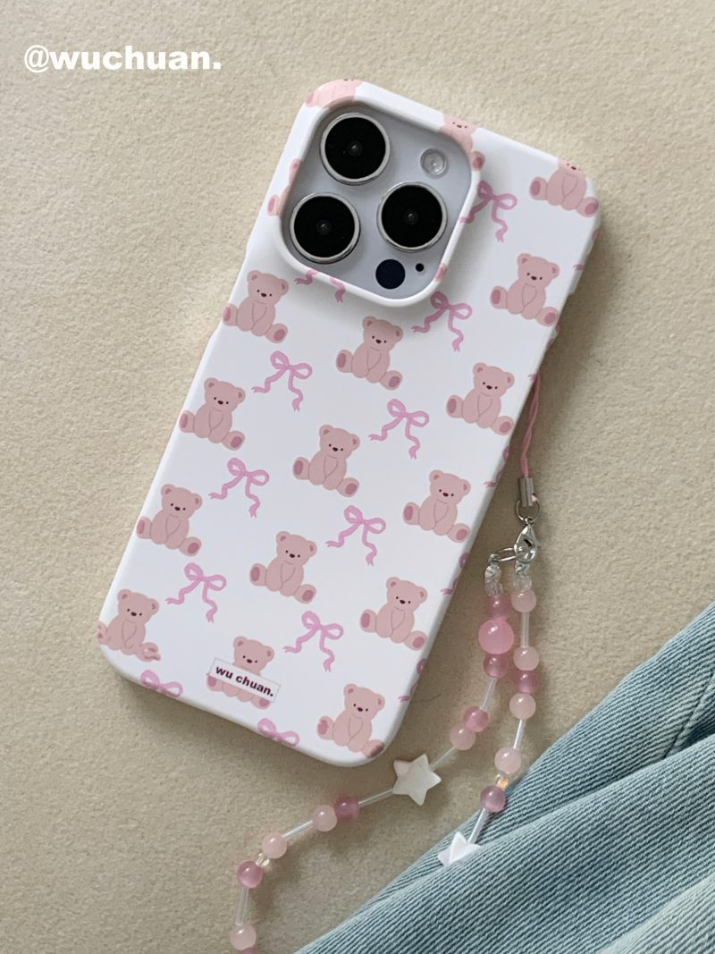 BowBearPrintedDoubleLayerPhoneCase5