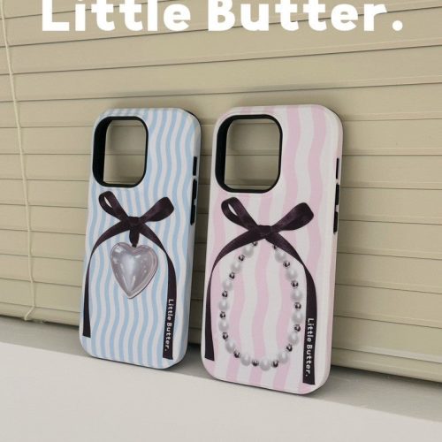 BowtiePearlPrintedDoubleLayerPhoneCase10