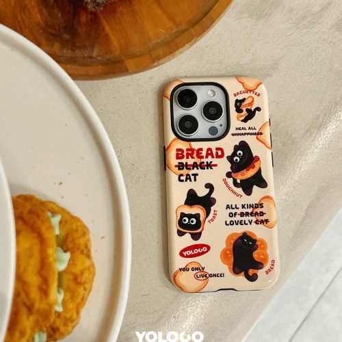 BreadBlackCatPrintedPhoneCase3