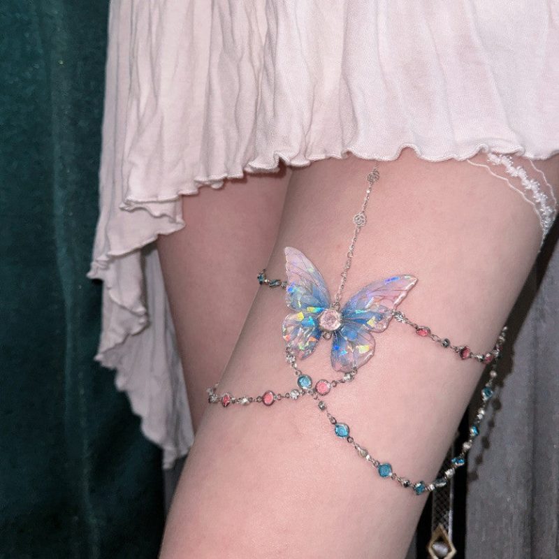 BubbleButterflyThighChain