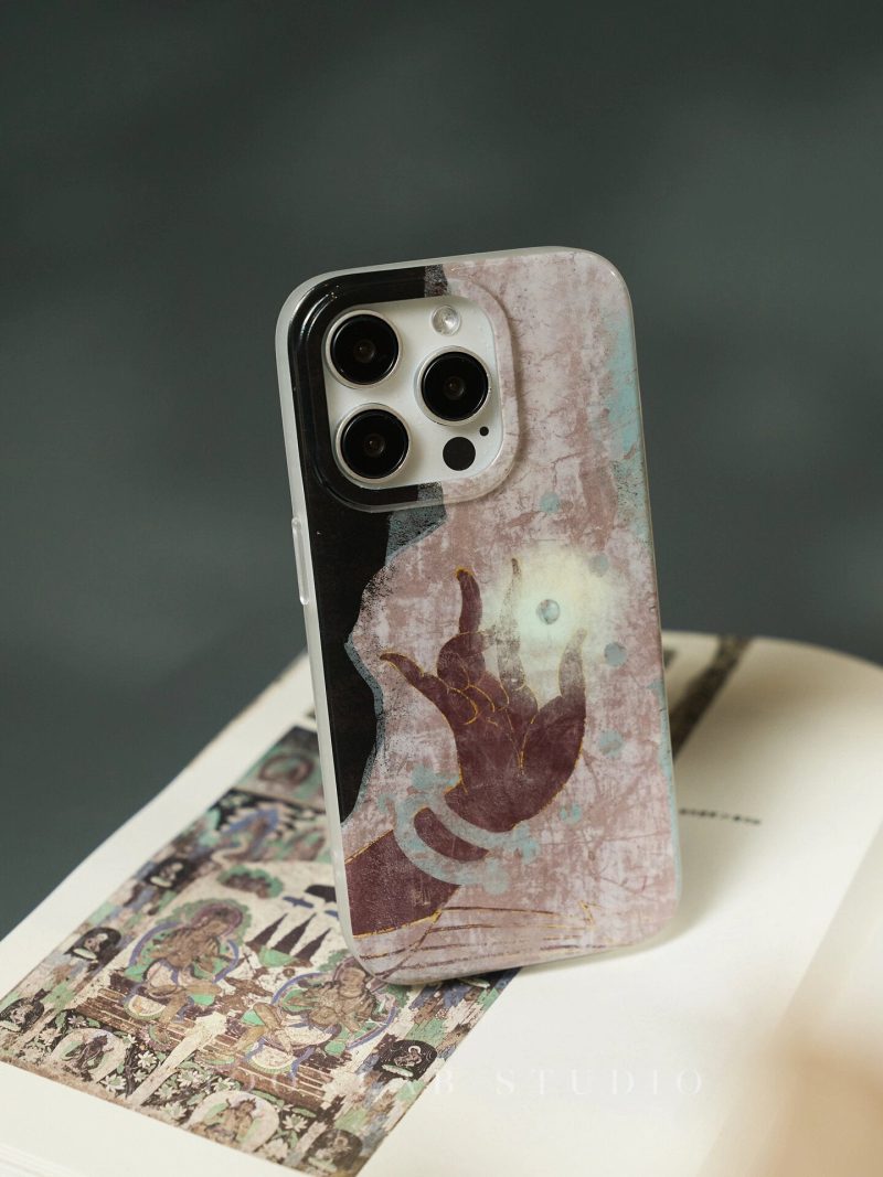 Buddha sHandPrintedPhoneCase1