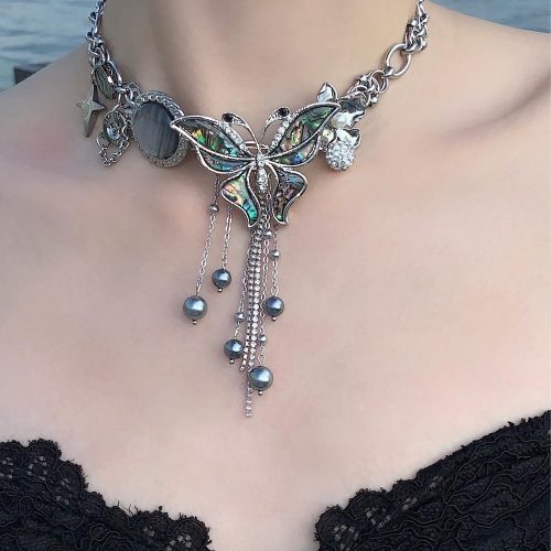 ButterflyDukeTasselChoker3