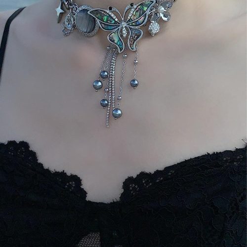 ButterflyDukeTasselChoker4