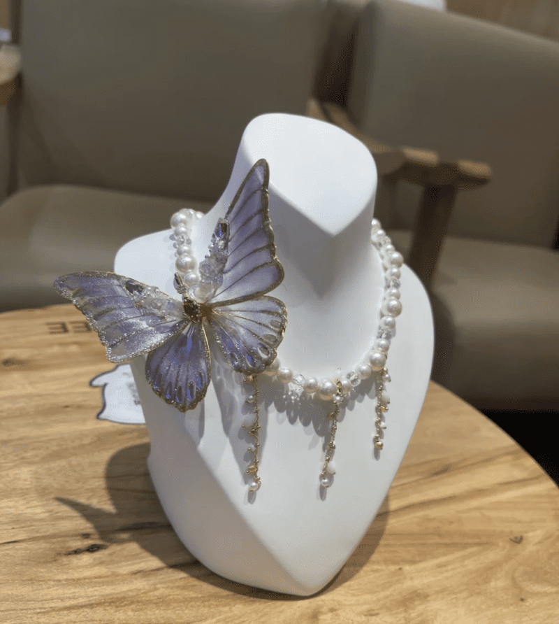 ButterflyFairyPearlNecklace3