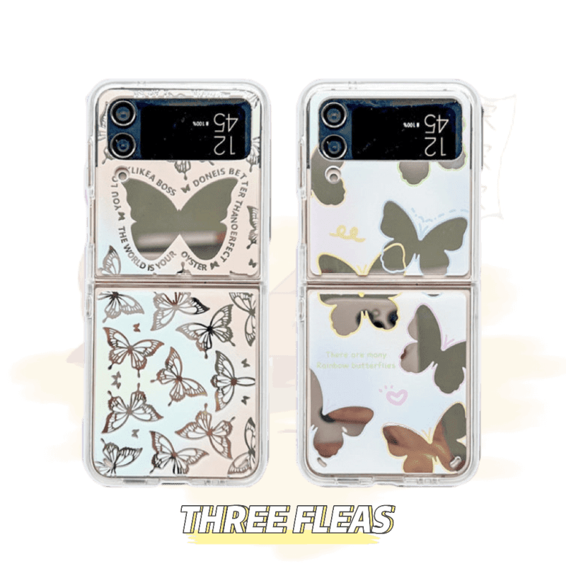 ButterflyGalaxyZ Flip3 4mirrorphonecase