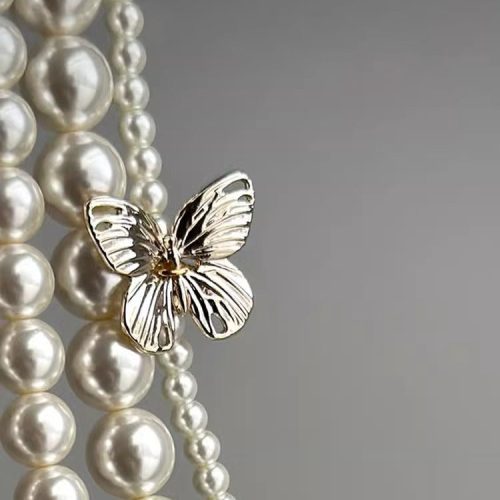 ButterflyPearlLayeredNecklace3