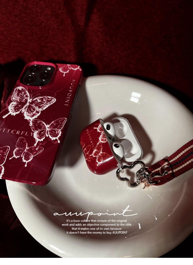 ButterflyPrintedAirPodsCase1