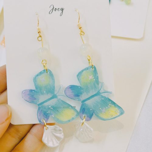 ButterflyShrinkPlasticEarring5